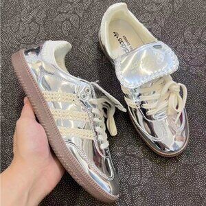 Adidas Samba Wales Bonner Silver sneakers